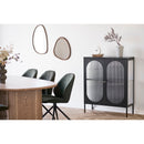 House Nordic - Luxon Spejl i organisk form med trælook ramme 44x48 cm