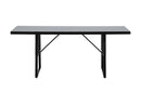 Venture Home - Dallas spisebord, sort, 193 x 90 cm