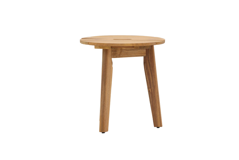 Venture Home - Chania sidebord. Ø40cm - Akacietræ