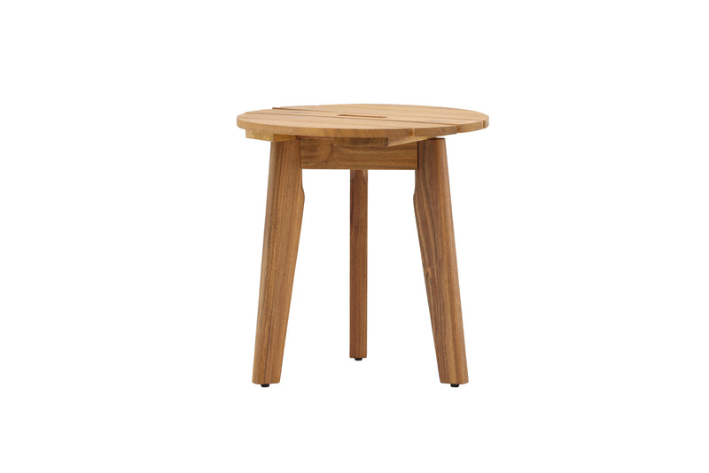 Venture Home - Chania sidebord. Ø40cm - Akacietræ