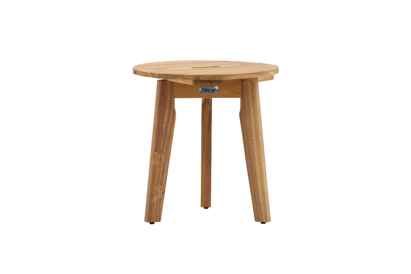 Venture Home - Chania sidebord. Ø40cm - Akacietræ
