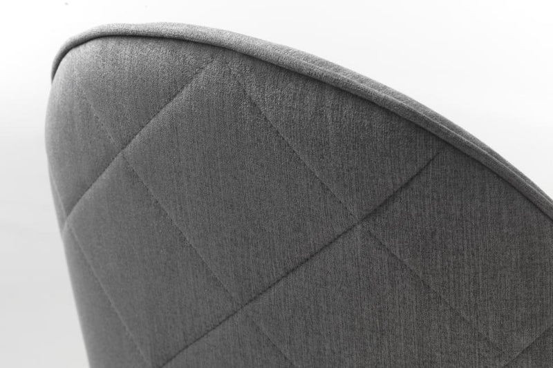 Minto stol, Grå, 60x65x84 cm, Sæt af 2