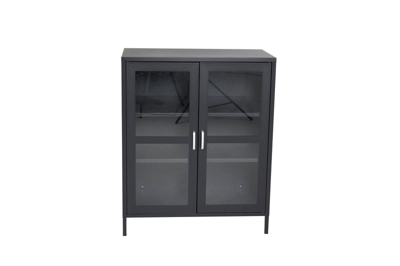 Venture Home - Acero - Skab, sort, 97x80x43cm