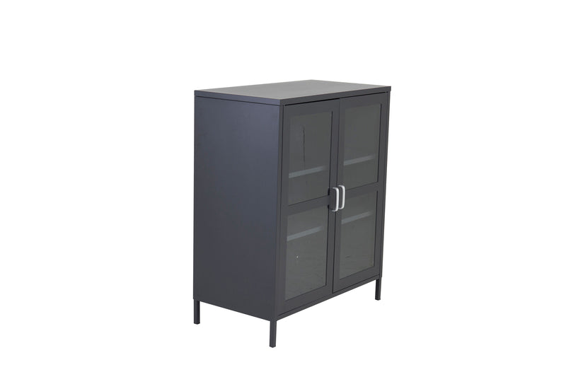 Venture Home - Acero - Skab, sort, 97x80x43cm