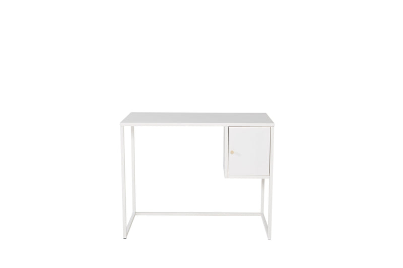 Venture Home - Bakal skrivebord, hvid, 95x45x75cm