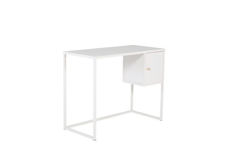 Venture Home - Bakal skrivebord, hvid, 95x45x75cm