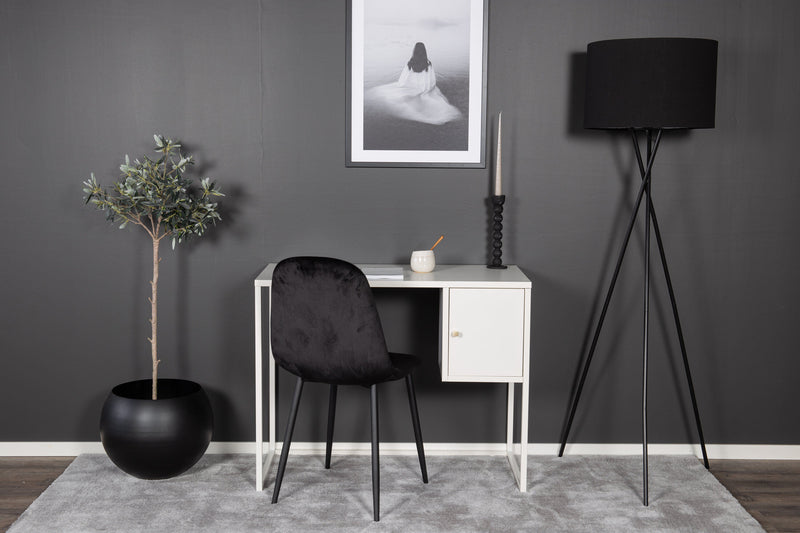 Venture Home - Bakal skrivebord, hvid, 95x45x75cm