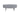 Venture Home Otto puf – Grå manchester – 100×40×41 cm - Bolig og Haven