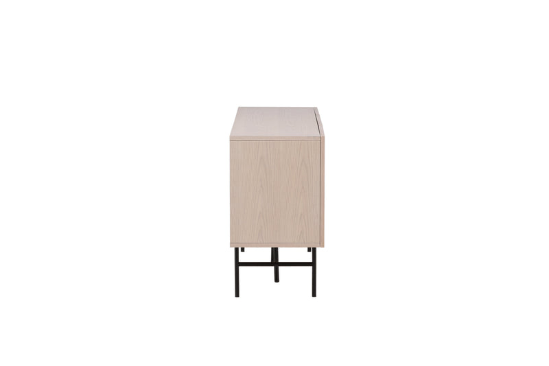 Vind - Björkön, Skænk – Hvidvasket / Finér, 150x75x42cm