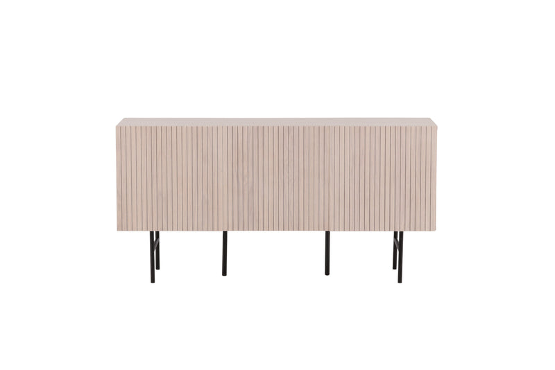 Vind - Björkön, Skænk – Hvidvasket / Finér, 150x75x42cm