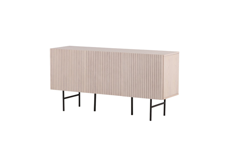 Vind - Björkön, Skænk – Hvidvasket / Finér, 150x75x42cm