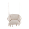 Venture Home Hamtic Swing Steel/Fabric - White / w pillows - Bolig og Haven