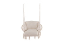 Venture Home Hamtic Swing Steel/Fabric - White / w pillows - Bolig og Haven