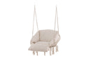 Venture Home Hamtic Swing Steel/Fabric - White / w pillows - Bolig og Haven