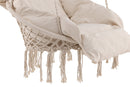 Venture Home Hamtic Swing Steel/Fabric - White / w pillows - Bolig og Haven