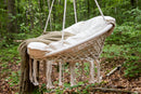 Venture Home Hamtic Swing Steel/Fabric - White / w pillows - Bolig og Haven