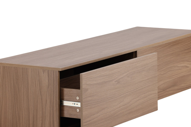 Venture Home - Frihamn skab, 160x35x45cm - valnød look