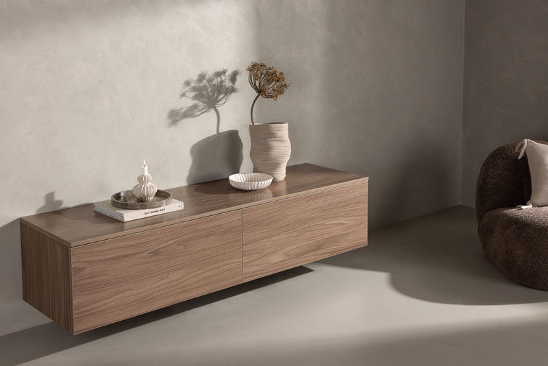 Venture Home - Frihamn skab, 160x35x45cm - valnød look