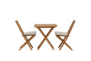 Venture Home - Kenya cafesæt, Teak 70*70cm