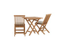 Venture Home - Kenya cafesæt, Teak 70*70cm