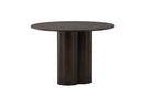 Venture Home - Olivia Rundt Spisebord – Mocca MDF med finer, Ø110 cm