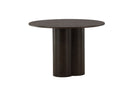 Venture Home - Olivia Rundt Spisebord – Mocca MDF med finer, Ø110 cm