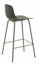 Whitby Barstol Olivengrøn - Sæt af 2