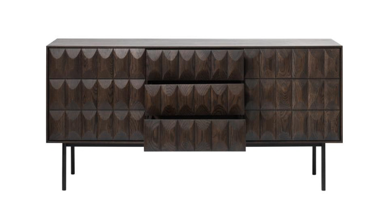 Latina Skænk, Mørk Espresso Brun, 160x45x80 cm