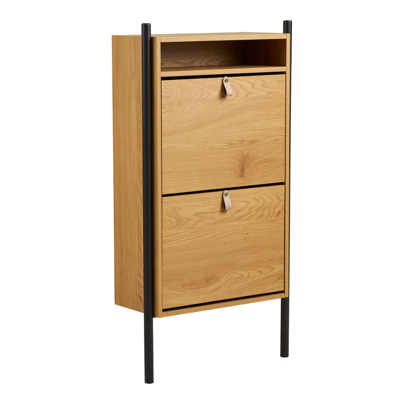 House Nordic - Barco skoskab – Egetræslook – 62×26×118 cm