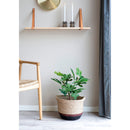 House Nordic - Forno Hylde - natur træ,  m. brune læderstropper 80x20 cm