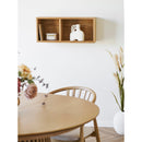 Oshawa Væghylde, egefiner 71x20x30cm