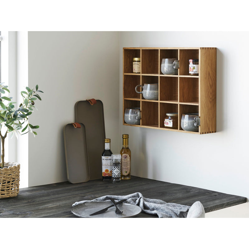 House Nordic - Soria Væghylde –  Egetræ – 39x11x51 cm