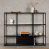 Venture Home - Amaraillo reol, sort, 150x120x35cm - Bolig og Haven