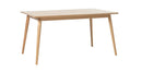 Barrali Spisebord 150 cm med Udtræk - Natur Eg - Nordisk Design - Bolig og Haven