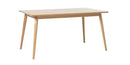 Barrali Spisebord 150 cm med Udtræk - Natur Eg - Nordisk Design - Bolig og Haven