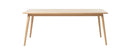 Barrali Spisebord - med Udtræk - Natur Eg - Nordisk Design,190x90x75cm