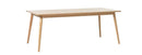 Barrali Spisebord - med Udtræk - Natur Eg - Nordisk Design,190x90x75cm