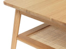 Barrali Sofabord - Natur Eg - Nordisk Design - 45x120x60 cm - Bolig og Haven