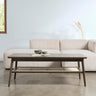 Barrali Sofabord - Røget Eg - Nordisk Design - 45x120x60 cm - Bolig og Haven