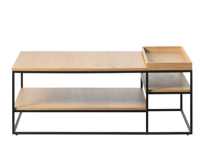 Rivoli Sofabord, Naturlig Eg, 120x70x45 cm