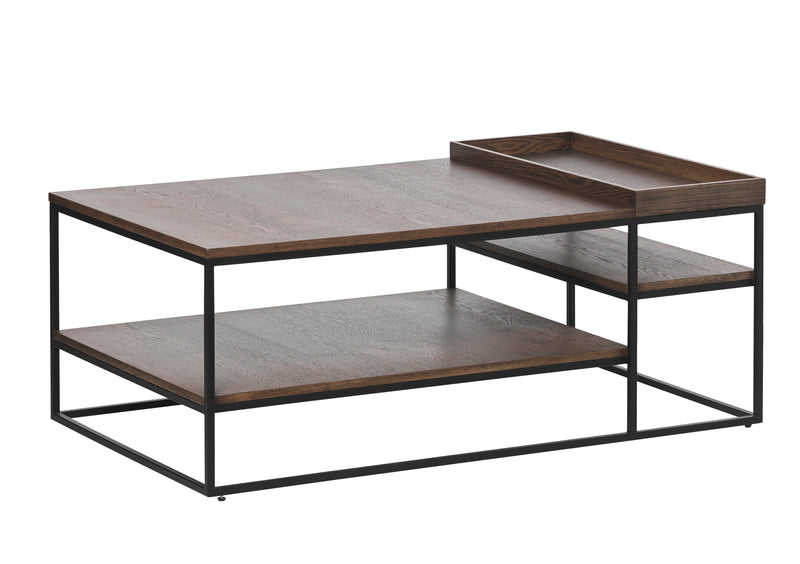 Rivoli Sofabord, Røget Eg, 120x70x45 cm