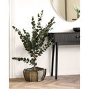 Medan Kurv fra House Nordic i natur / Sort – billede 4