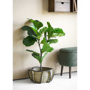 Medan Kurv fra House Nordic i natur / Sort – billede 8