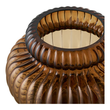Vase fra House Nordic i smoked brun - billede 2