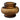 Vase fra House Nordic i smoked brun