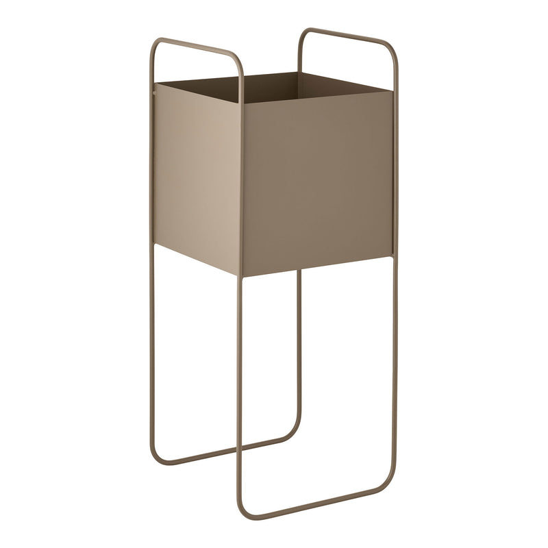 House Nordic – Urtepotte stativ – stål, brun/sand – 22,5×22,5×54 cm