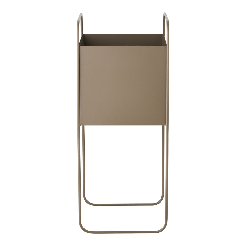 House Nordic – Urtepotte stativ – stål, brun/sand – 22,5×22,5×54 cm