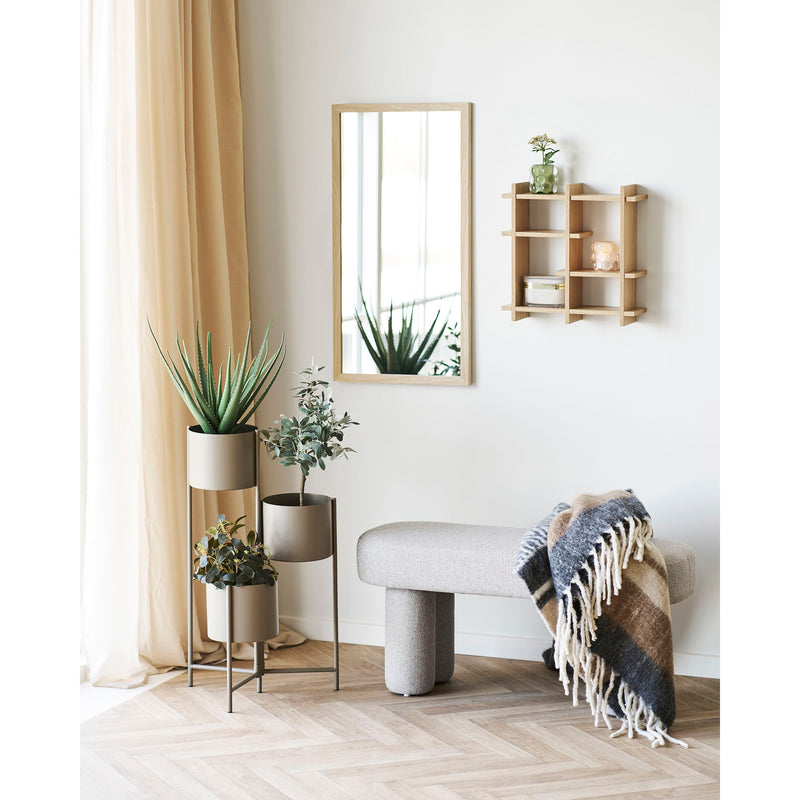 House Nordic - Urtepotte, stål, brun H75,5 cm