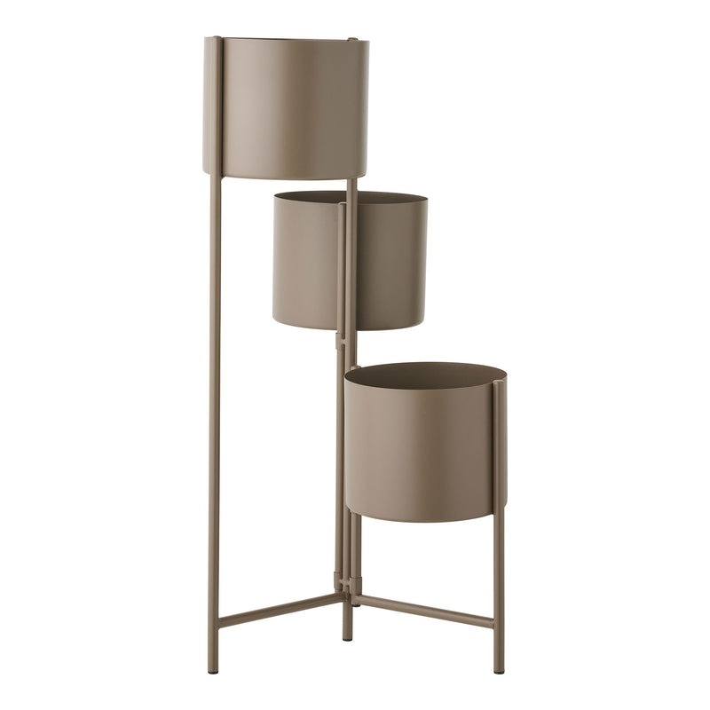 House Nordic - Urtepotte, stål, brun H75,5 cm