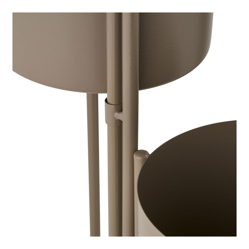 House Nordic - Urtepotte, stål, brun H75,5 cm